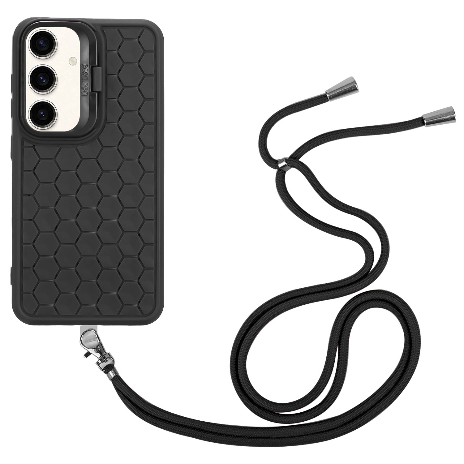 For Samsung Galaxy A24 4G (162.1 x 77.6 x 8.3mm) Case with Lanyard Kickstand Heat Dissipation TPU Phone Cover For Samsung Galaxy A24 4G (162.1 x 77.6 x 8.3mm) Case with Lanyard Kickstand Heat Dissipation TPU Phone Cover